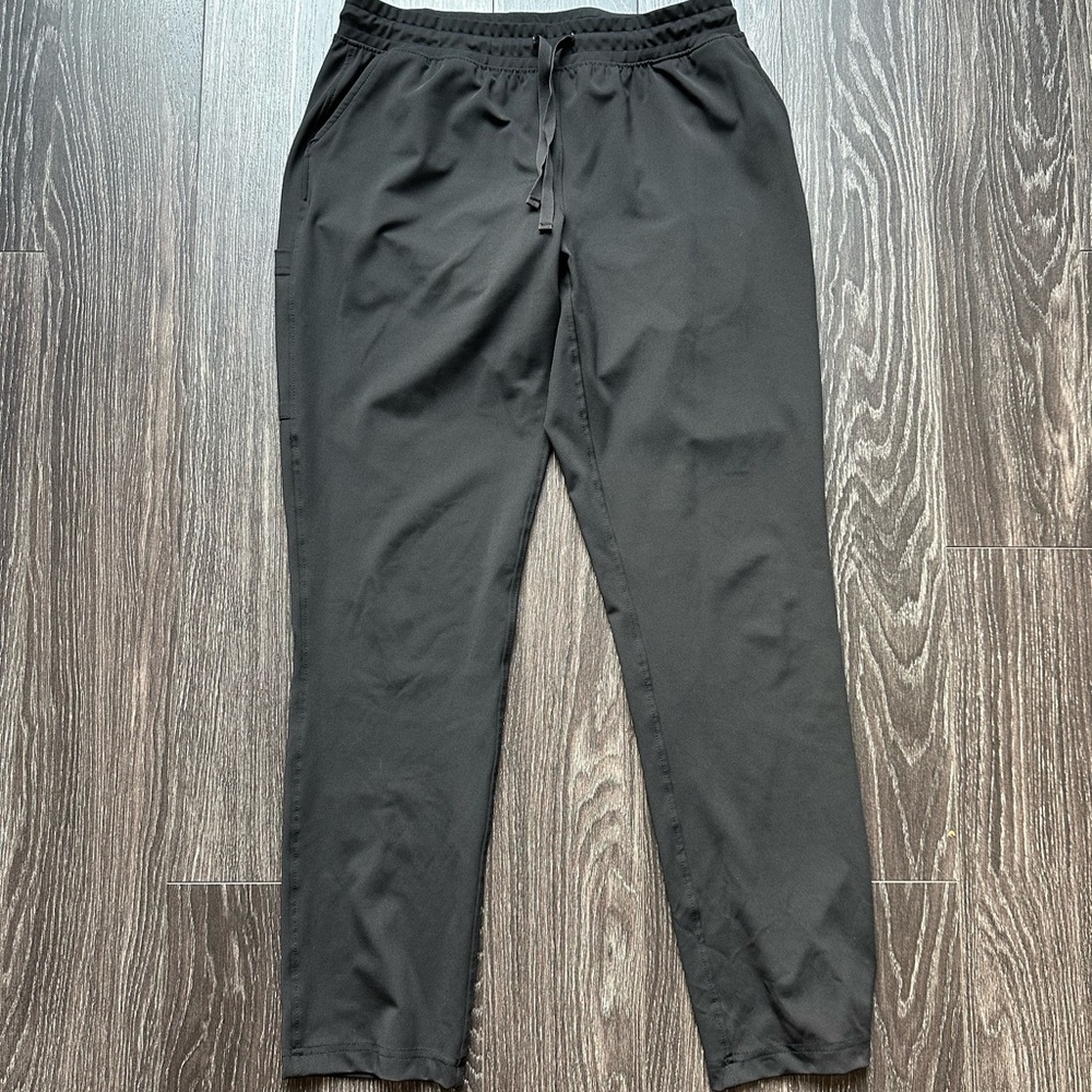 Fit scrubs black scrub pants